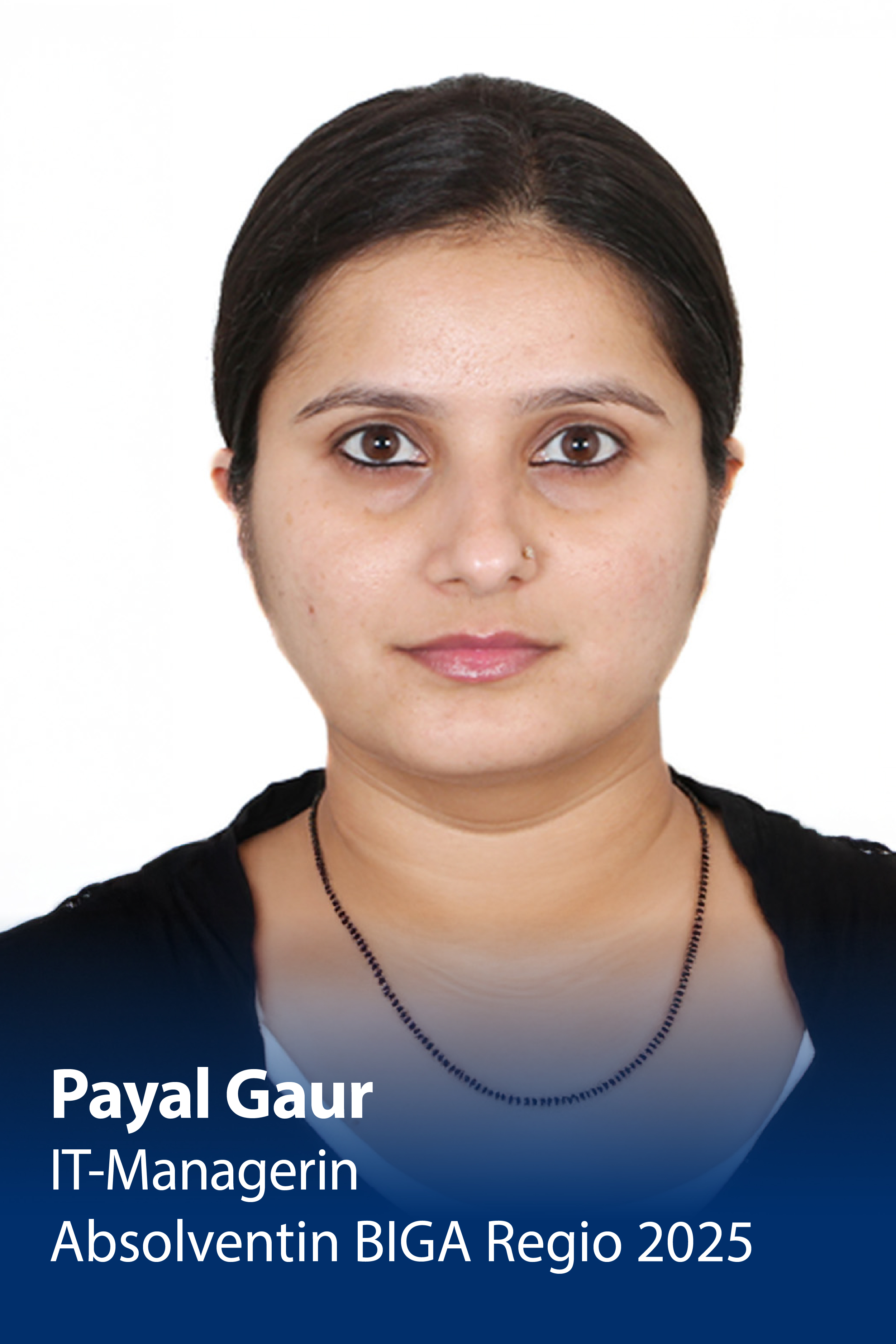 Portraitfoto von Payal G.
