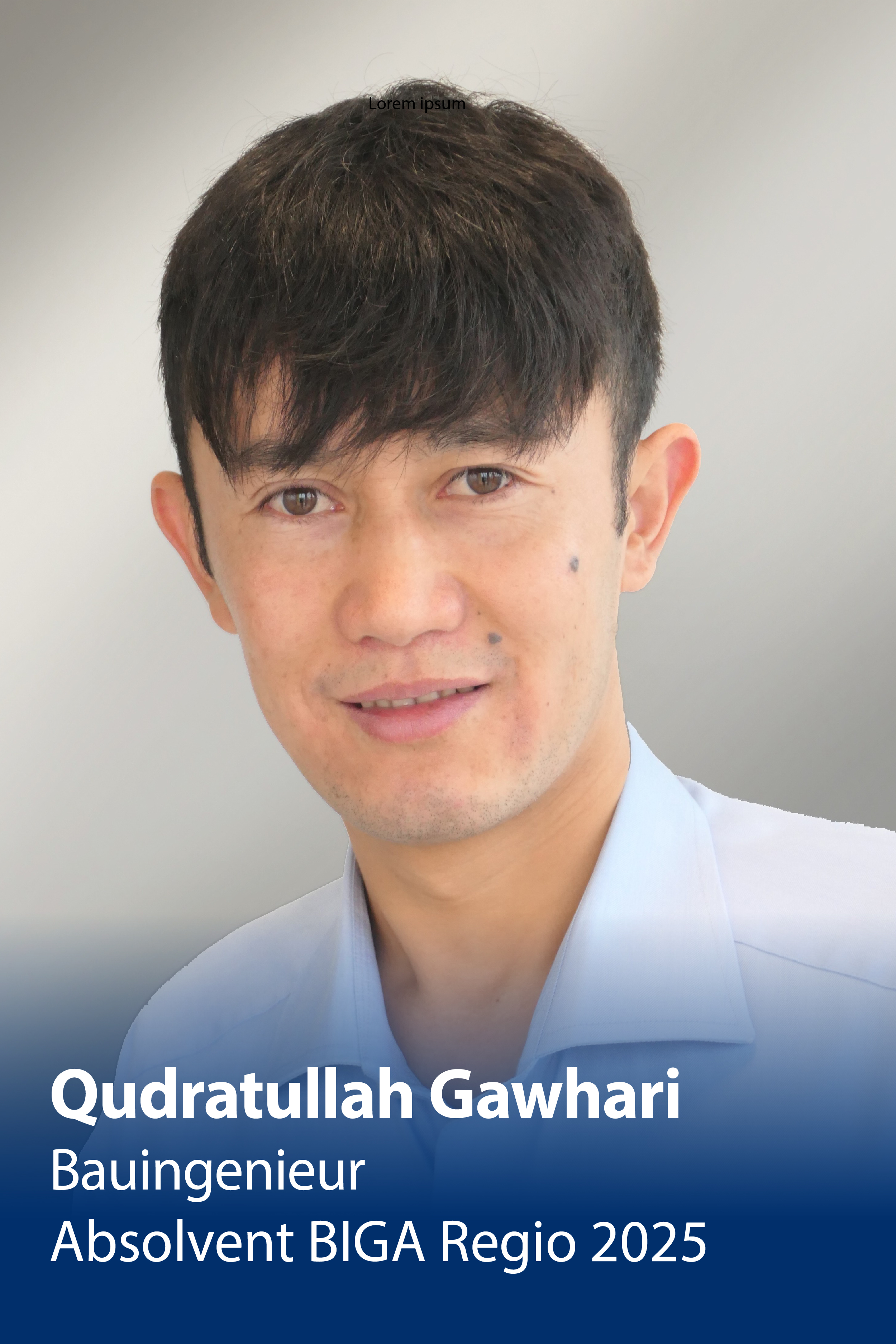 Portraitfoto Qudratullah G.
